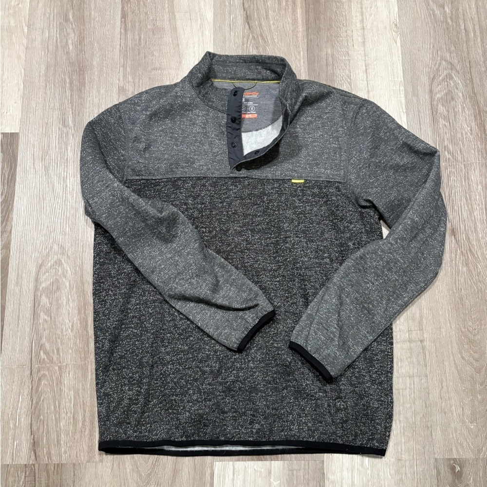 Hawke & Co Men's Charcoal Crewneck Sweater